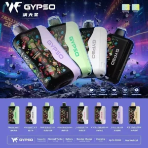 GYPSO 滿天星 30,000 口:全台首款「雙模戰神」拋棄式主機,制霸極致口感!