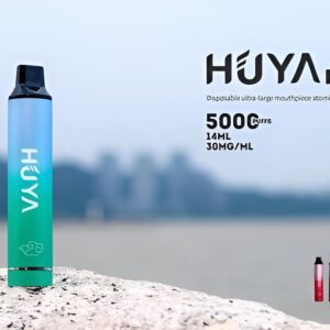 HUYA BAR 5000 Puffs 拋棄式一次性煙桿 大容量拋棄式 多口味便攜式霧化桿推薦