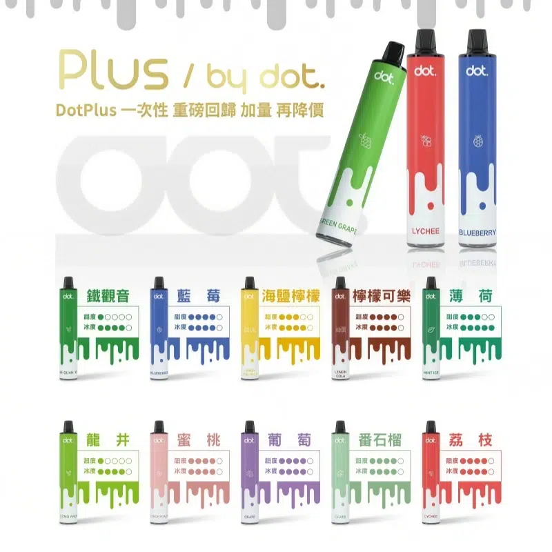 DOTPLUS 8000 拋棄式:佩特里 PLUS 質感主機