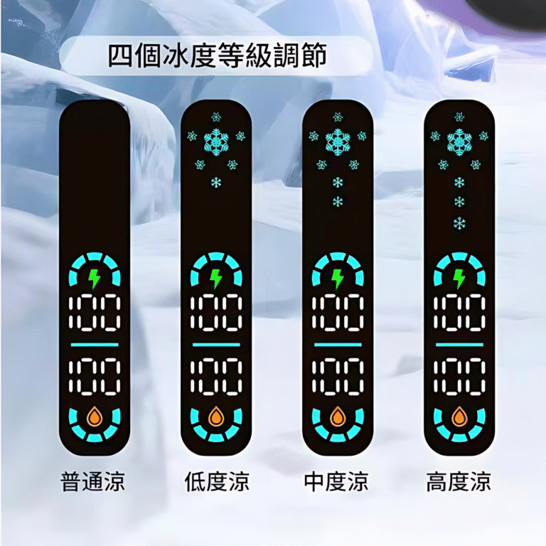 ICE FREEZE 專業主機:10000 規格四檔調涼,拋棄式主幾推薦