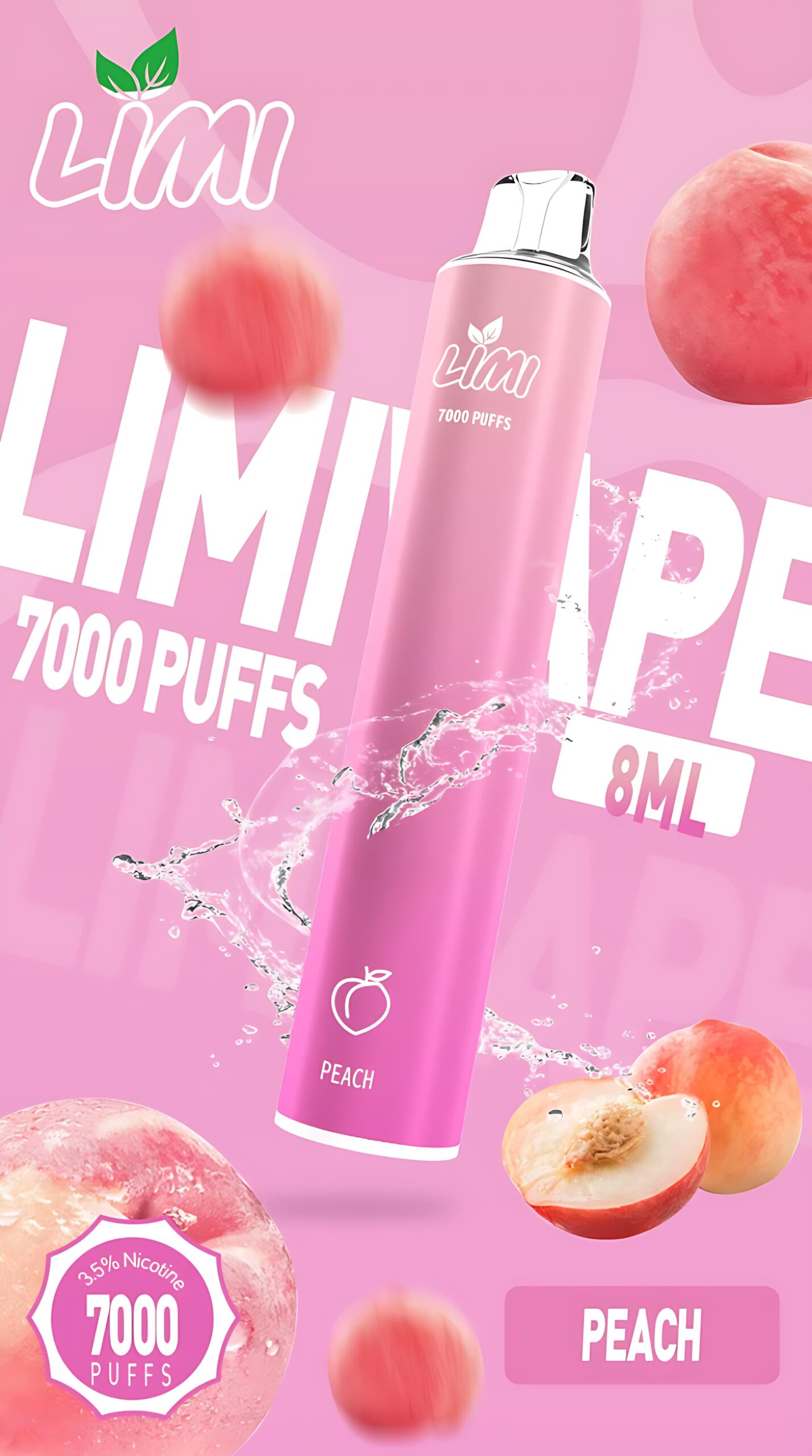 LIMI 拋棄式主機:7000 規格超長續航