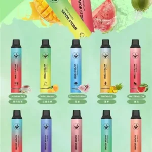 VAPOR STORM 5000拋棄式主機：炫彩發光規格